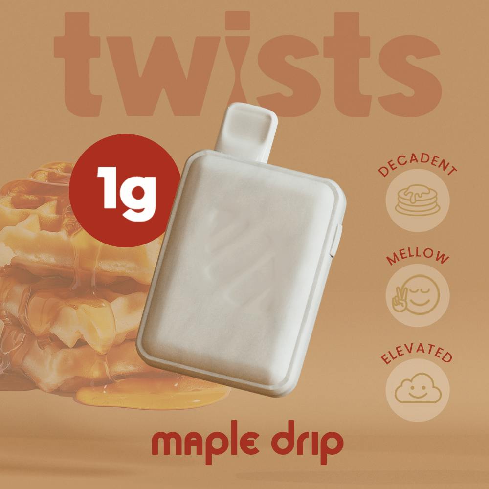 Craft Concentrates - Oil Twists Tugboat (1g) - Maple Drip - 1