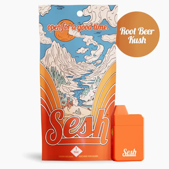 Craft Concentrates - Rootbeer Kush - 'Seshie' AIO (1g) - by Sesh® - 1