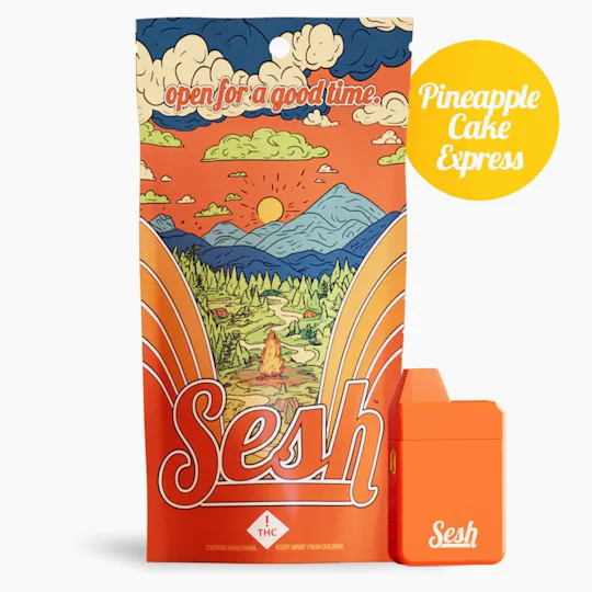 Craft Concentrates - Pineapple Cake Express - 'Seshie' AIO (1g) - by Sesh® - 1