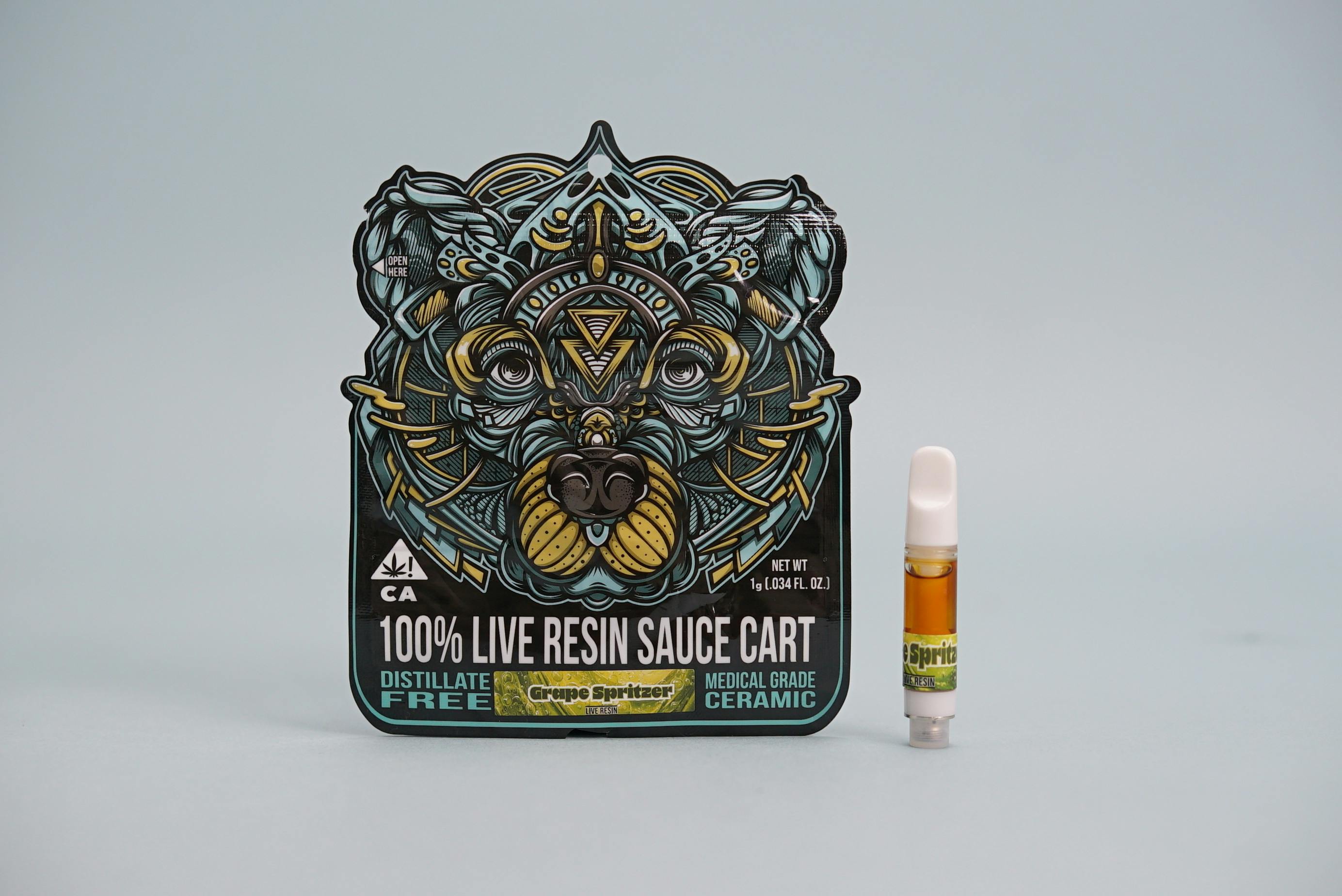 Bear Labs - BEAR Labs - Grape Spritzer - 510 Threaded - Cartridge - 1