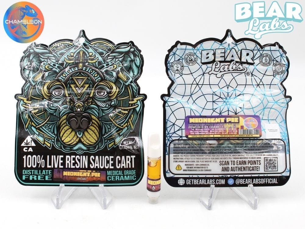 Bear Labs - BEAR Labs - Midnight Pie - 510 Threaded - Cartridge - 1