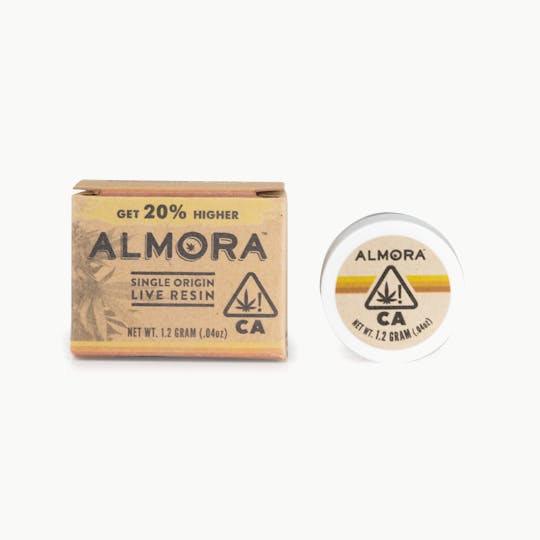 Almora - Space Apples Live Resin Sugar - 1.2g Jar - 1