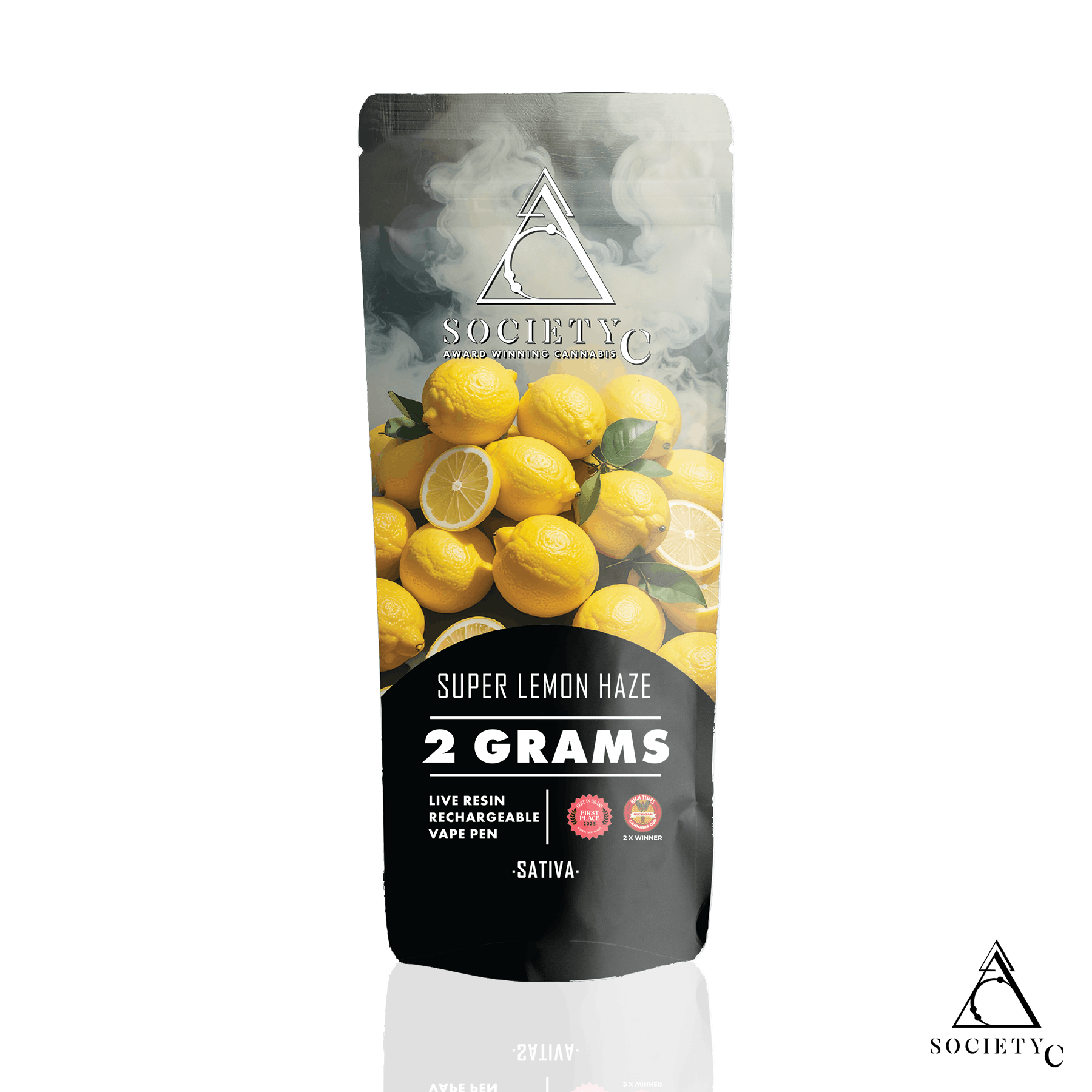 Society C - Society C - Super Lemon Haze - 2g Live Resin Disposable Vape - 1