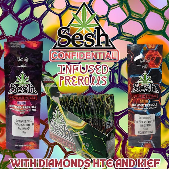 LUX Cannabis Company - SESH OREO MIMOSA 1G INFUSED PREROLL - 1