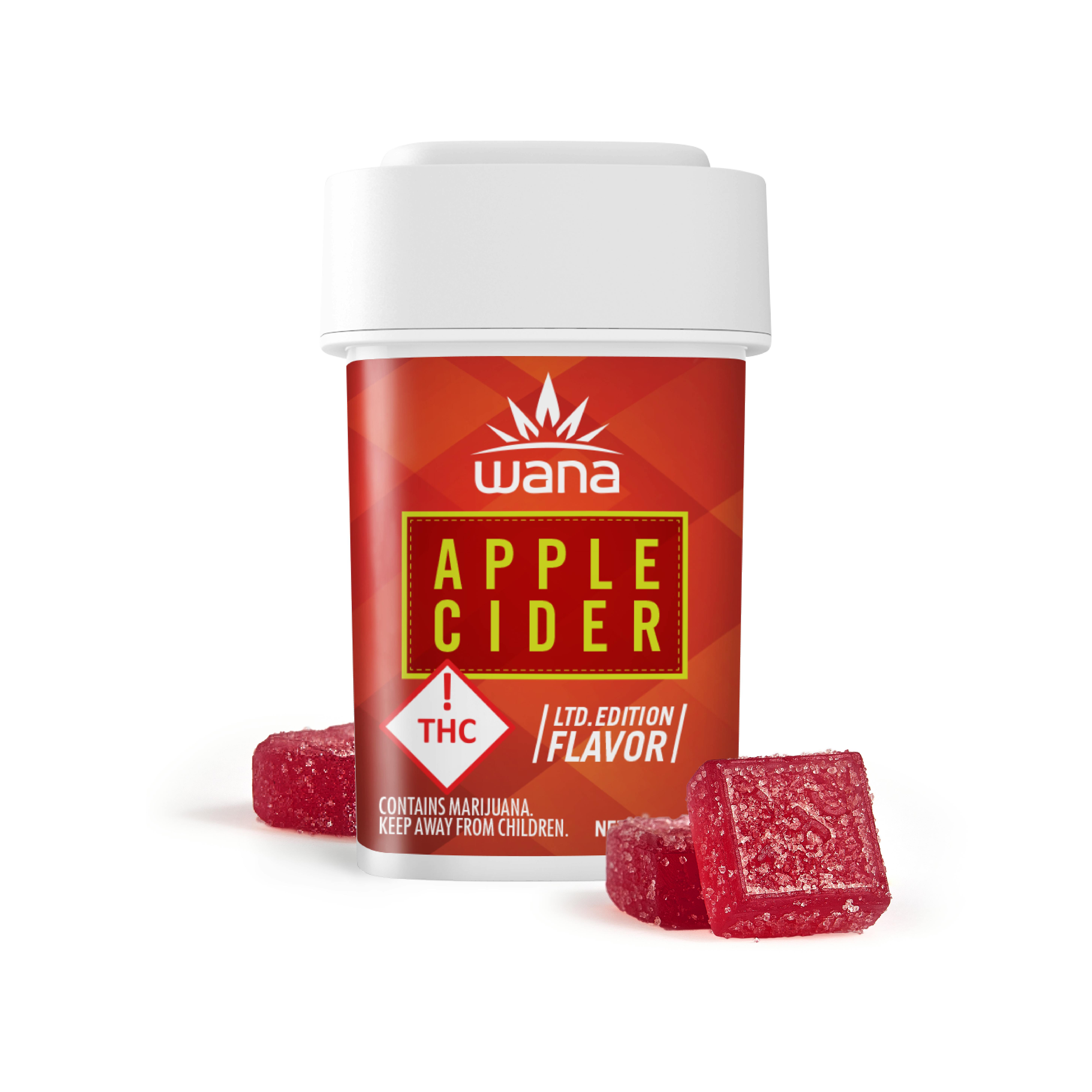 Wana Edibles - Apple Cider - Sativa [10 Pack] - 1
