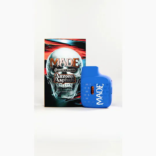 MADE - MADE x Grow Sciences | Arizona Asphalt | Live Resin Disposable | 1g - 1