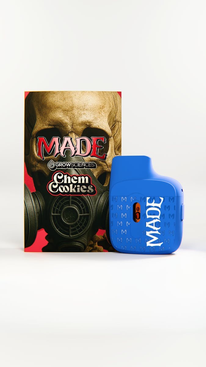 MADE - MADE x Grow Sciences | Chem Cookies | Live Resin Disposable | 1g - 1