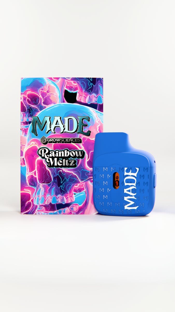MADE - MADE x Grow Sciences | Rainbow Meltz | Live Resin Disposable | 1g - 1