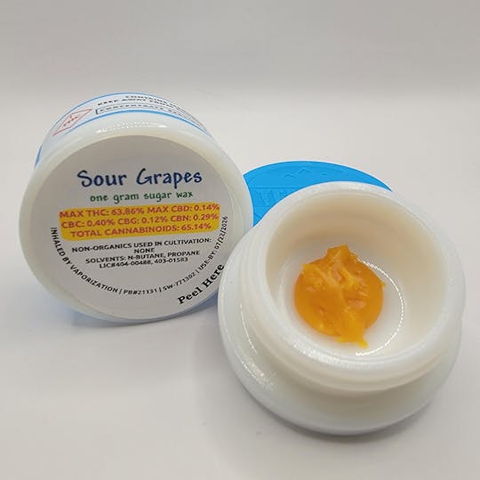 Ten Six Labs - Sour Grapes - 1g Sugar Wax - 1