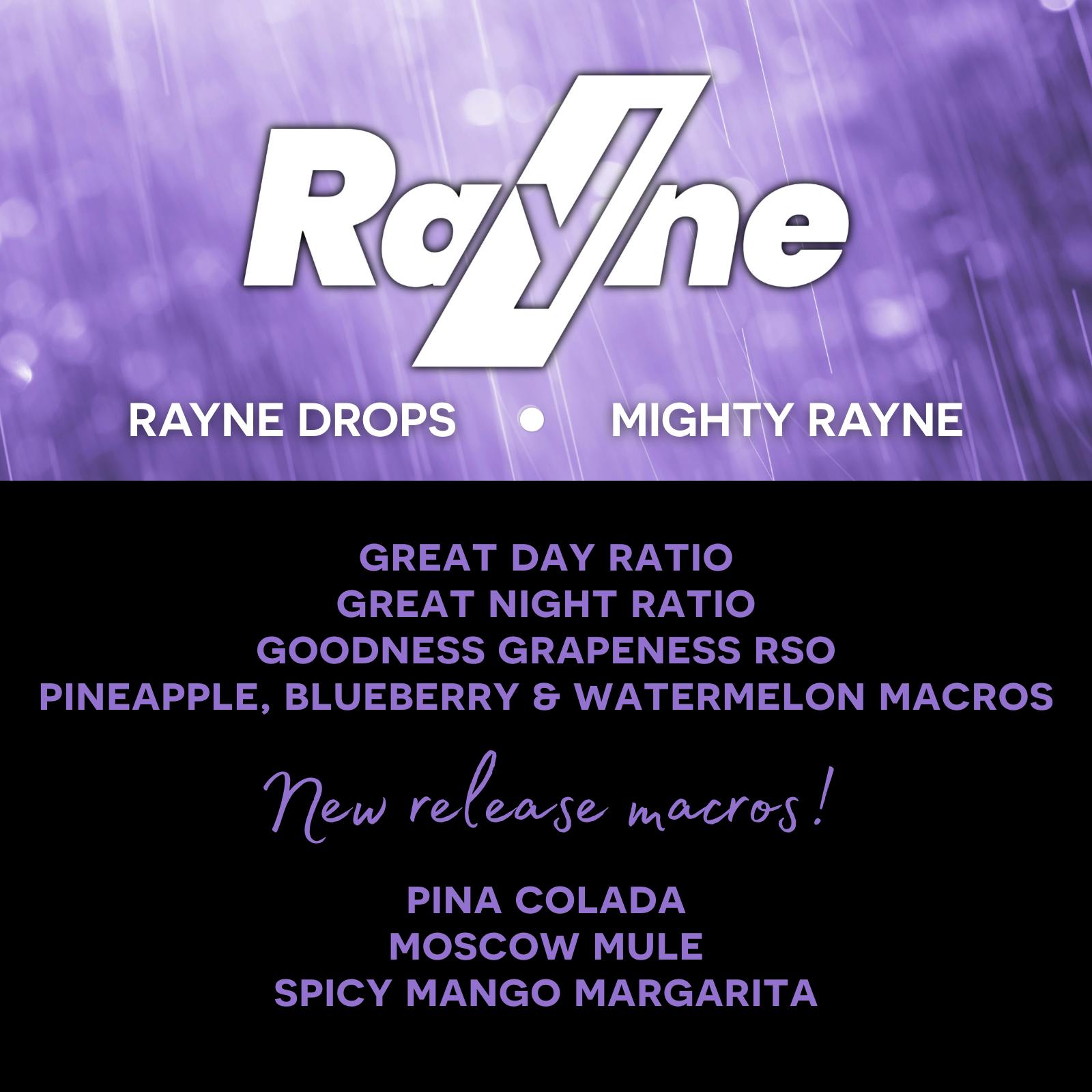 Realeaf Botanicals - Rayne Drops RSO Gummies - Goodness Grapeness - 10-Pack - 100mg - 1