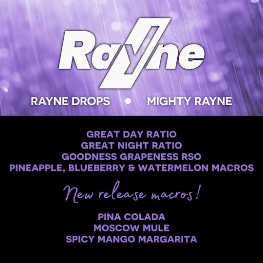 Realeaf Botanicals - Rayne Drops RSO Gummies - Goodness Grapeness - 10-Pack - 100mg - 1