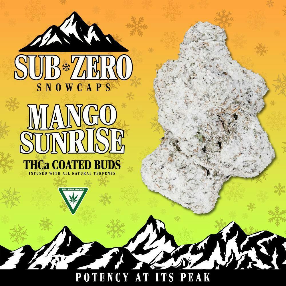 Sub-Zero Snowcaps - SZ SNOWCAPS | Mango Sunrise | 7g THCA Flower - 1