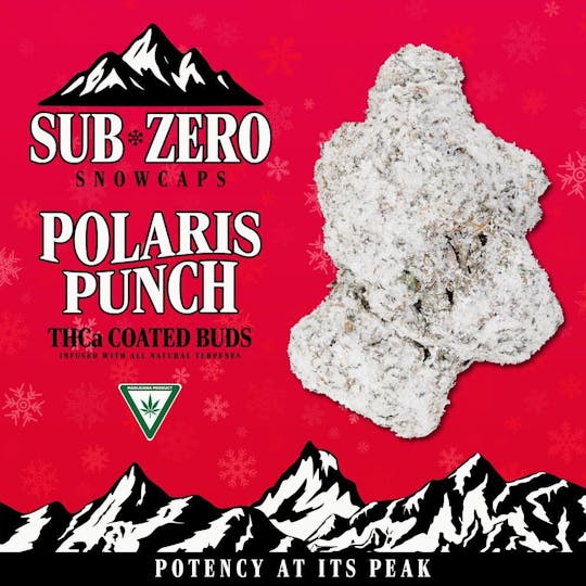 Sub-Zero Snowcaps - SZ SNOWCAPS | Polaris Punch | Deli Style THCA Flower - 1
