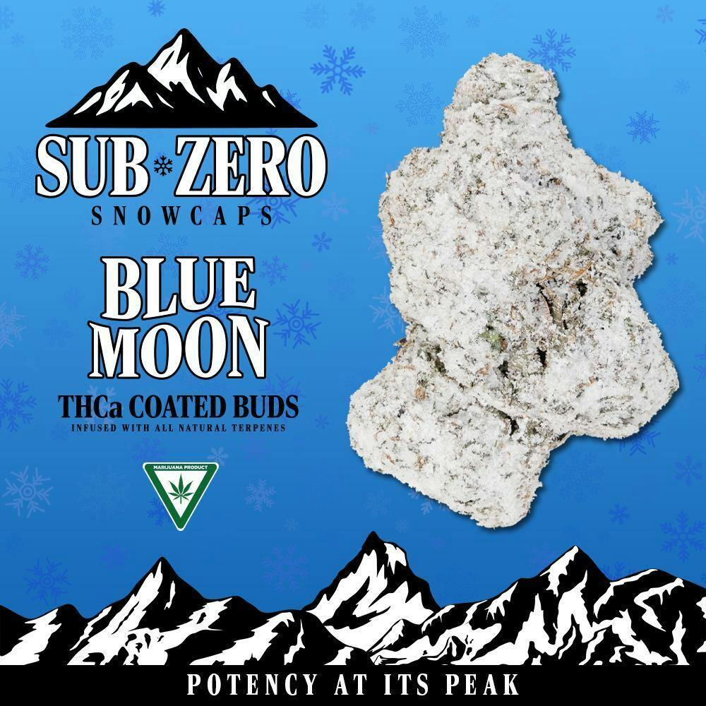 Sub-Zero Snowcaps - SZ SNOWCAPS | Blue Moon | Deli Style THCA - 1