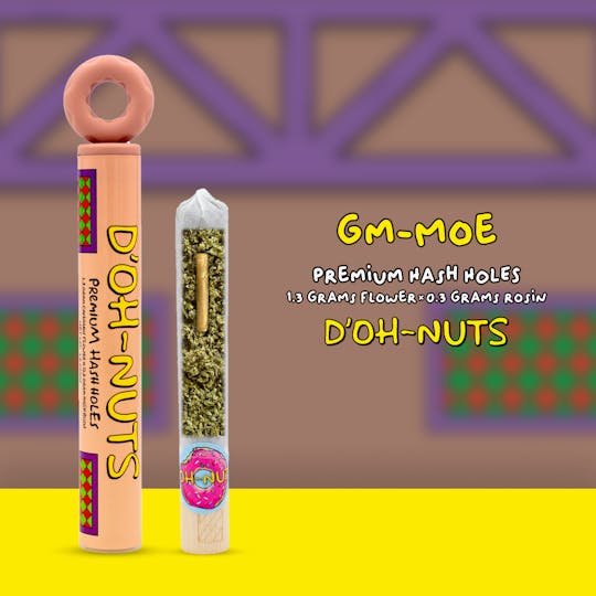 D'oh-Nuts - GM-Moe | 1.6g Hash Hole - 1