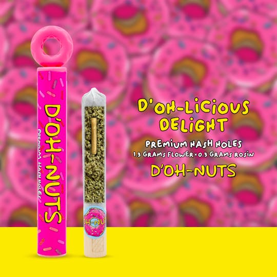 D'oh-Nuts - D'oh-licious Delight | 1.6g Hash Hole - 1