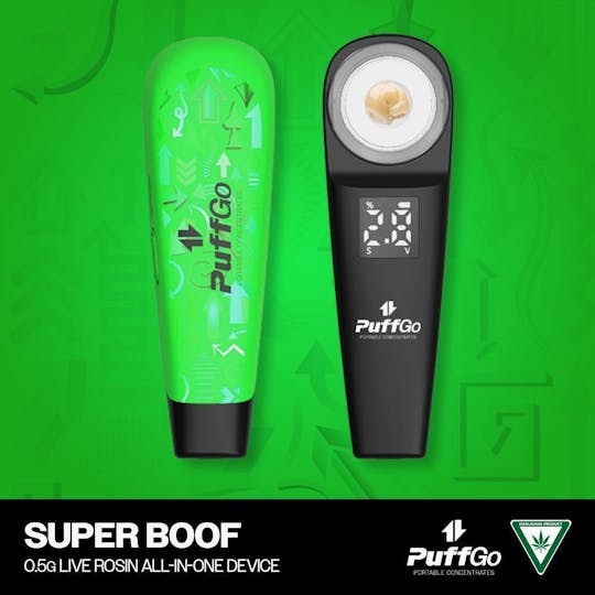 PuffGo Portables - Super Boof (H) | 0.5g Live Rosin All-in-one - 1
