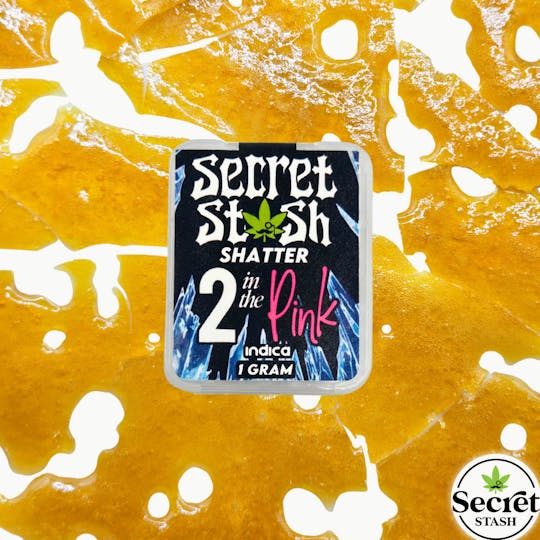 Secret Stash - Secret Stash | Shatter | 2 in the Pink | 1g - 1