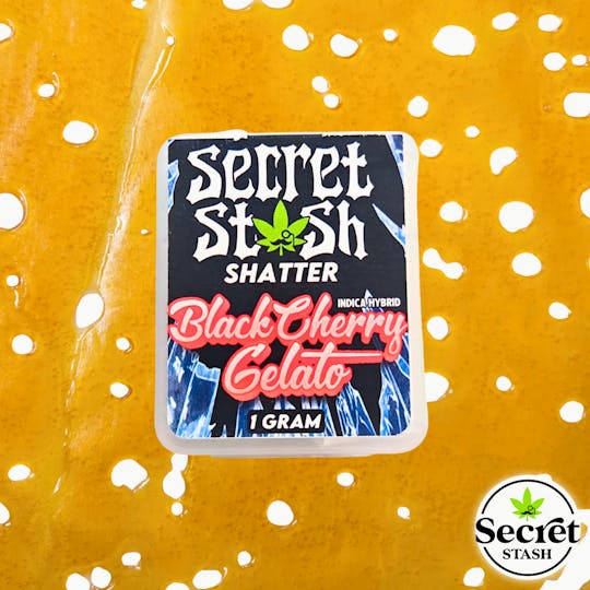 Secret Stash - Secret Stash | Shatter | Black Cherry Gelato | 1g - 1