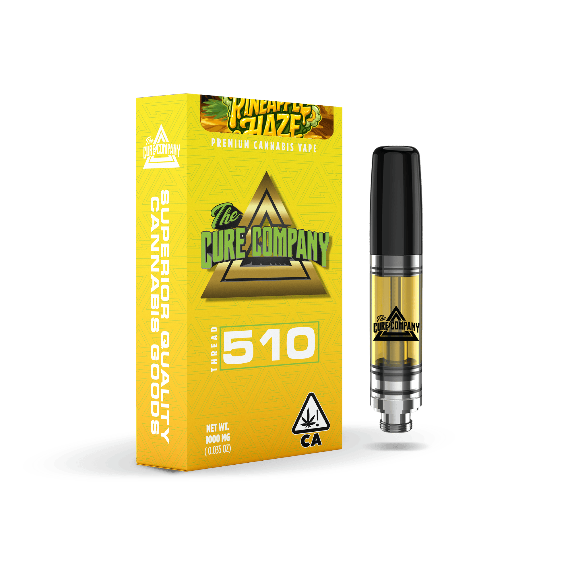 The Cure Company - The Cure Company | Pineapple Haze | Cartridge | 1g - 1