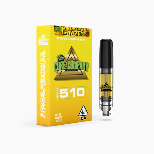 The Cure Company - The Cure Company | Pineapple Haze | Cartridge | 1g - 1