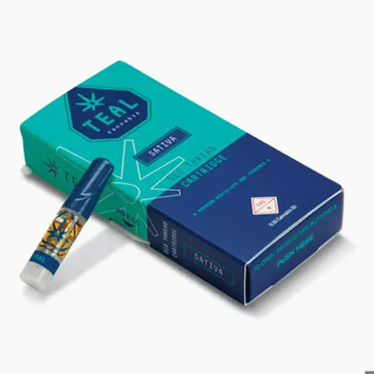 Teal Labs LLC - Raspberry Parfait | Distillate Cartridge | .5g | Sativa - 1