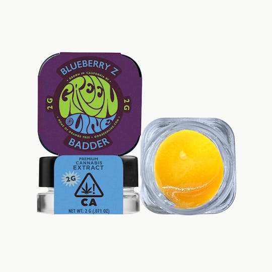 Greenline - Blueberry Z - Badder - Extract - Sativa - 2g - 1