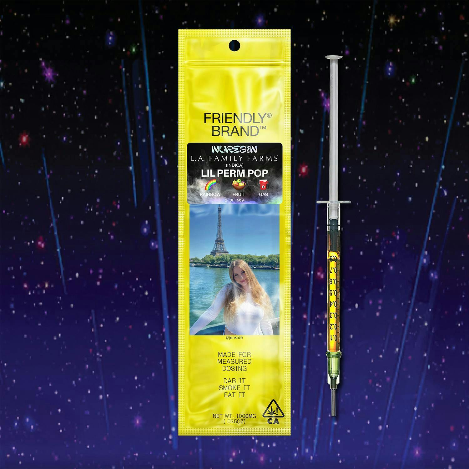 Friendly Brand - Friendly Brand x L.A.F.F | Nuresin FSO | Lil Perm Pop | Extract Oils | 1g - 1
