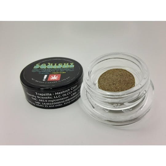 Squishy Scientific - 2 Gram - Trapzilla - Hash Coin - 1