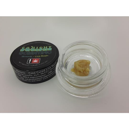 Squishy Scientific - 1 Gram - Illmonic - Cold Cured Live Hash Rosin - 1