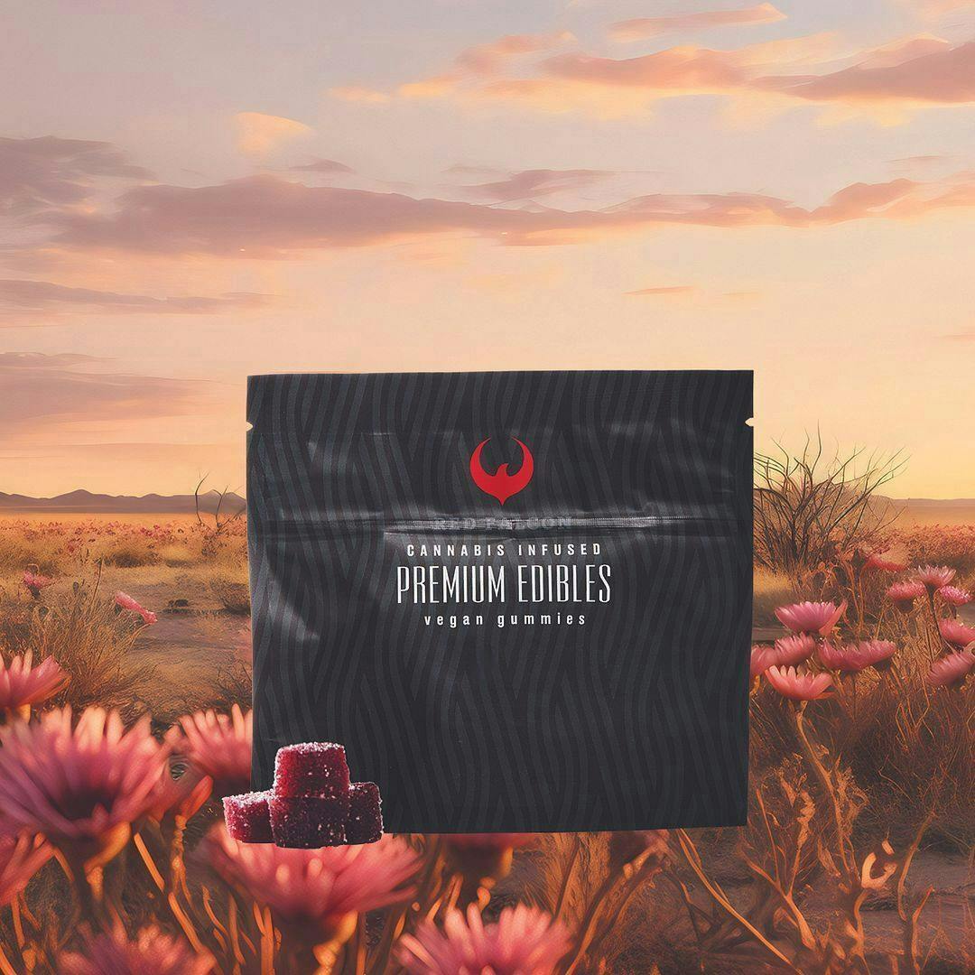 Red Falcon - RF | Mixed Berry Gummies 10pc | 100mg 1:1 THC/CBC - 1