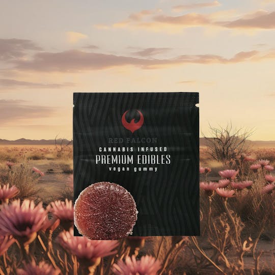 Red Falcon - RF | Raspberry Gummy Coin 1pc | 100mg - 1