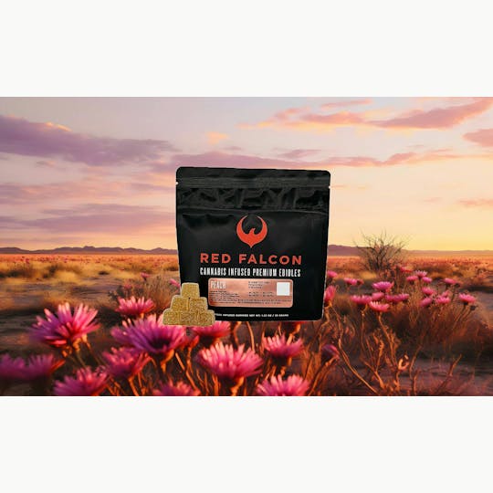 Red Falcon - RF | Peach Gummies 10pc | 100mg - 1