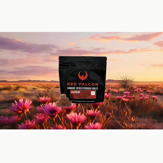 Red Falcon - RF | Strawberry Gummies 10pc | 100mg - 1