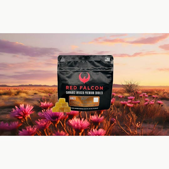 Red Falcon - RF | Ginger Gummies 10pc | 100mg - 1