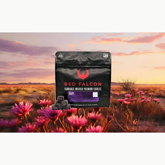Red Falcon - RF | Grape Gummies 10pc | 100mg 1:1 THC/CBN - 1