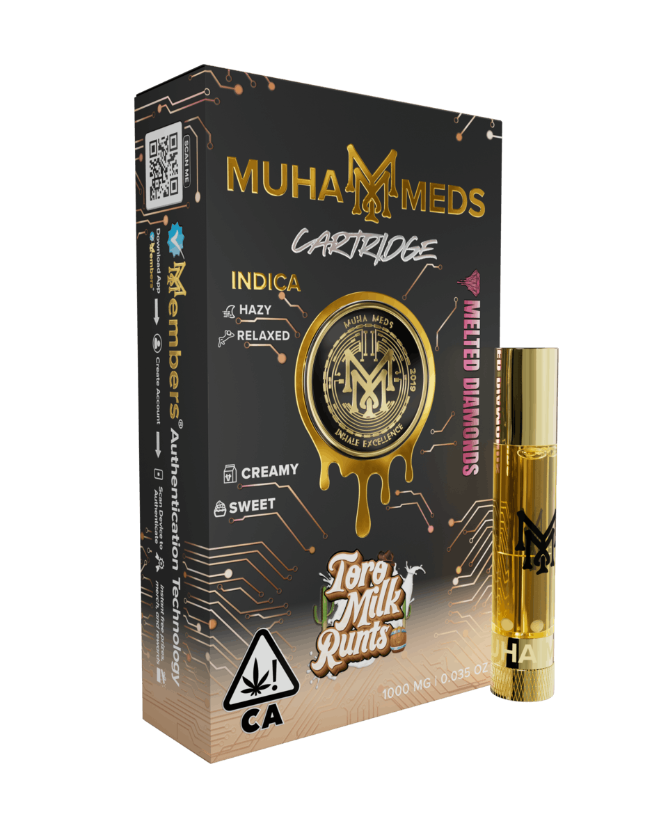 Muha Meds - Toro Milk Runtz | Melted Diamonds Cartridge | 1000MG - 1