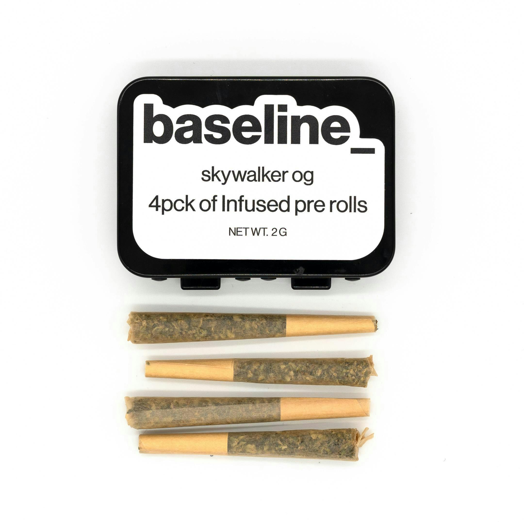 Baseline - Baseline | King Louis XIII Infused 4pk Pre-Roll 2g - 1