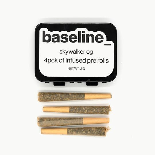 Baseline - Baseline | King Louis XIII Infused 4pk Pre-Roll 2g - 1