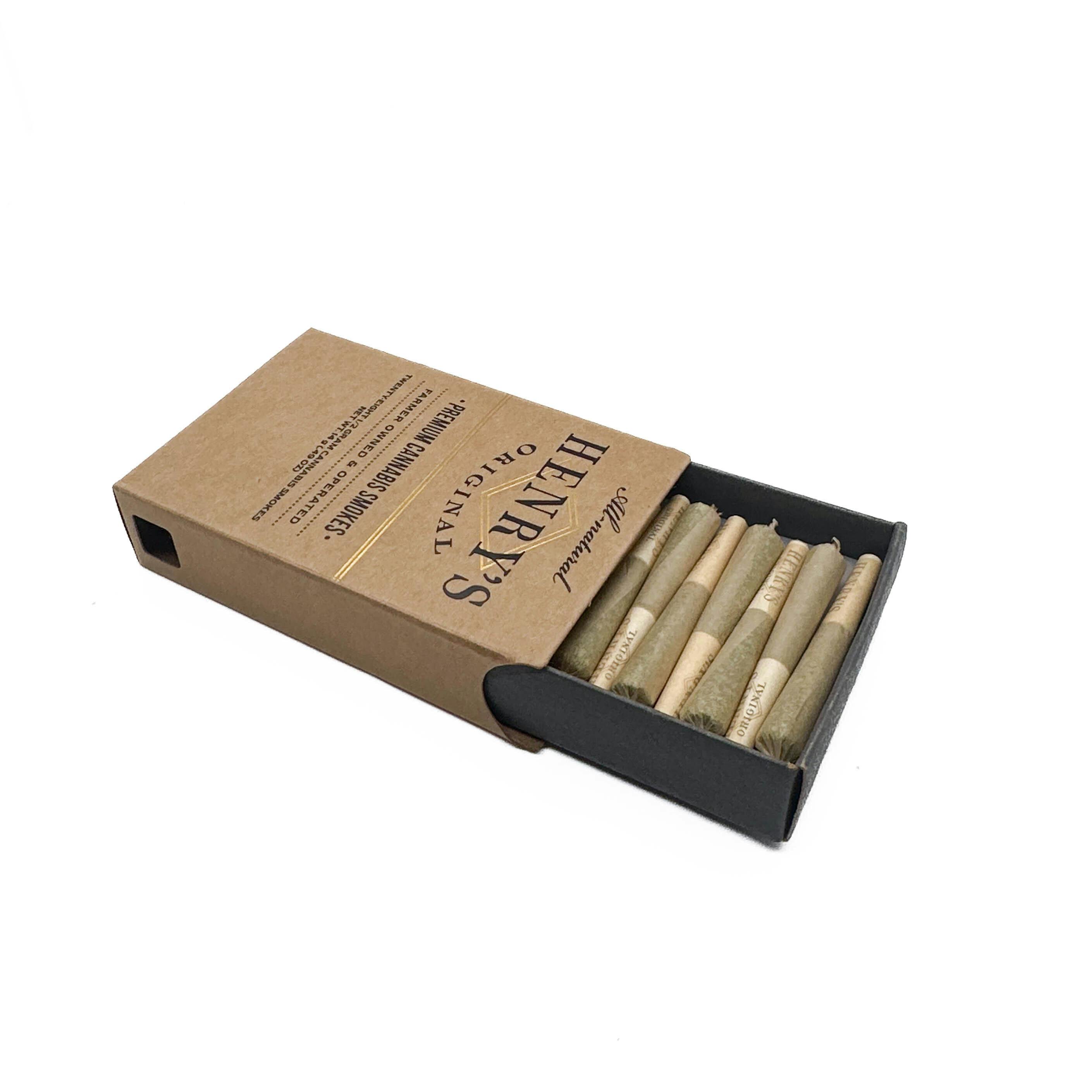 Henry's Original - 14g Total 28-Pack Pre-Rolls (.5g each) - Black Magic - 1