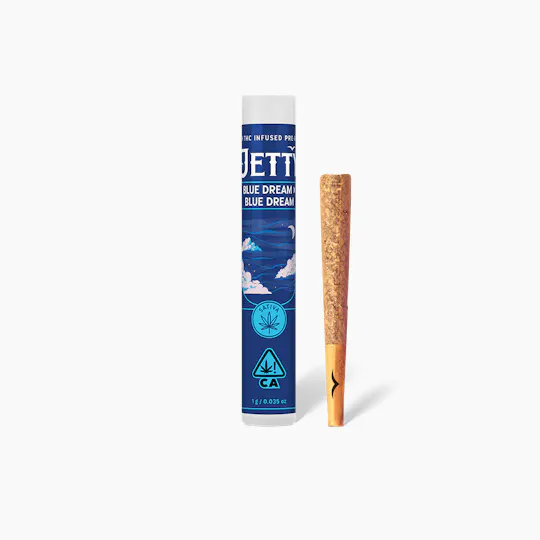 Jetty Extracts - Blue Dream x Blue Dream | Infused Joint | 1g - 1