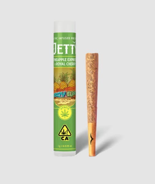 Jetty Extracts - Pineapple Express x Royal Cherry | Infused Joint | 1g - 1