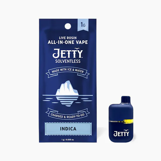 Jetty Extracts - Mini Tank | Blue City Diesel | Live Rosin Disposable | 1g - 1