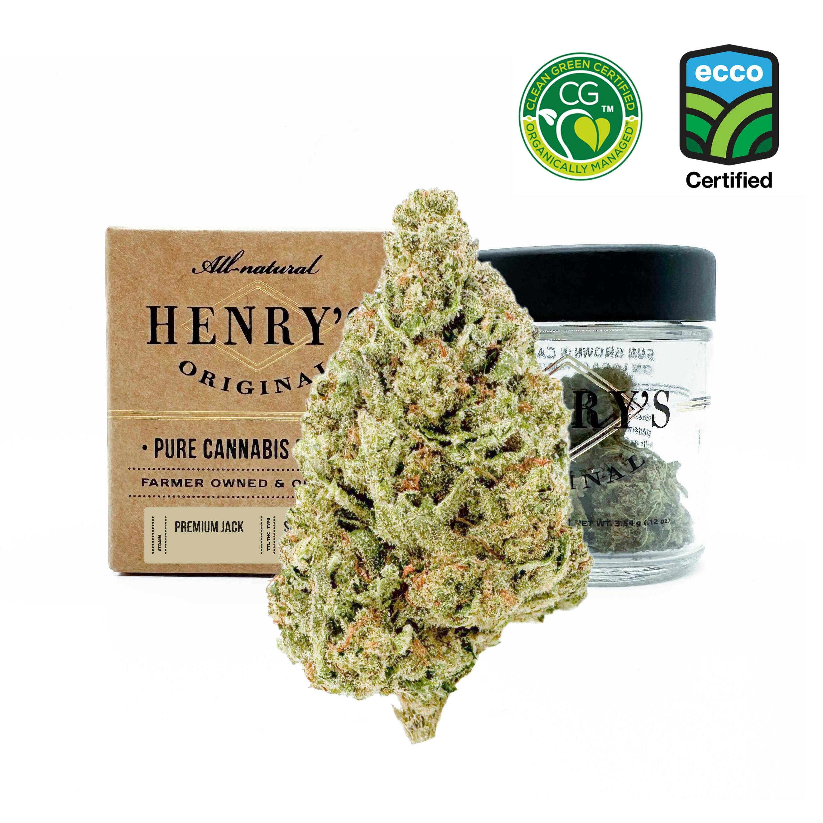 Henry's Original - Henry's Original | Premium Jack | Jar Big Buds | 3.5g - 1