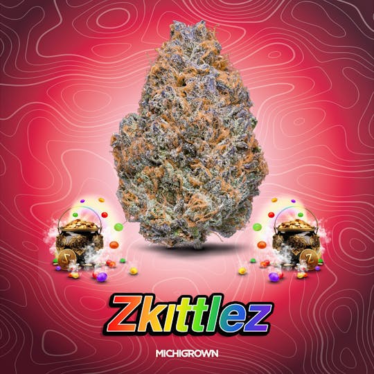 MICHIGROWN - ZKITTLEZ - 3.5 GRAMS - PREMIUM FLOWER - JARS - 1