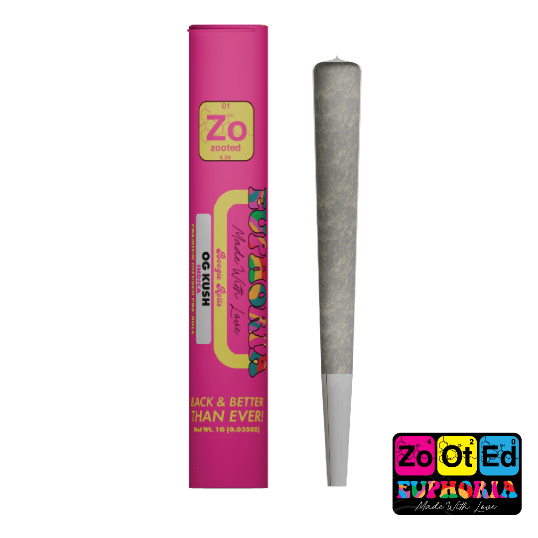Zooted Brandz - MI - OG Kush | Boogie Roll | Joint | 1g - 1