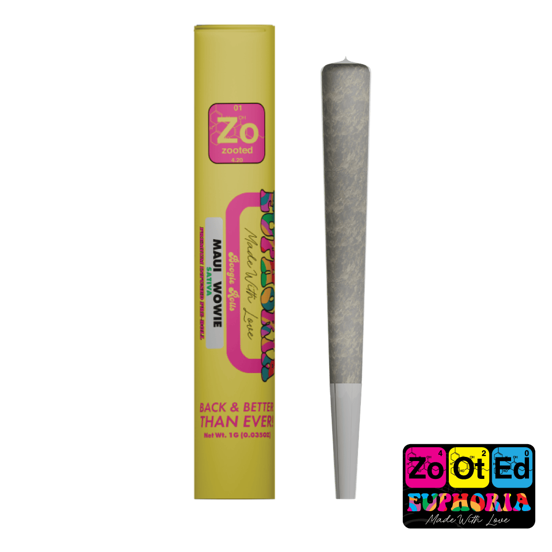 Zooted Brandz - MI - Maui Wowie | Boogie Roll | Joint | 1g - 1