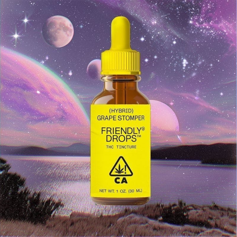 Friendly Brand - Friendly Brand | Friendly Drops | Grape Stomper | Tinctures | 1000mg | 30ml - 1