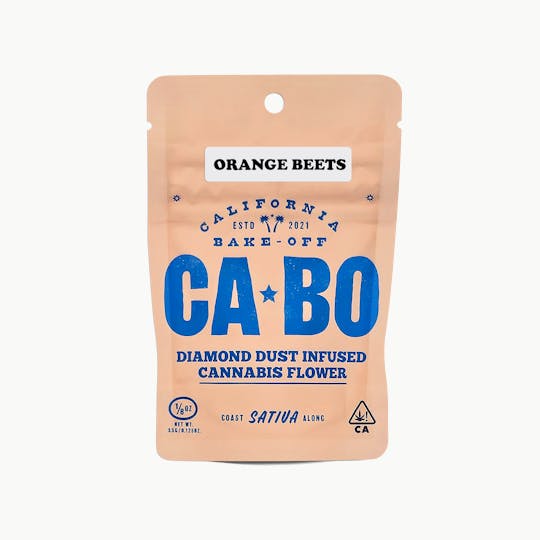 CABO - CABO Diamond Dust Infused 3.5g Flower - Orange Beets - Sativa - 1
