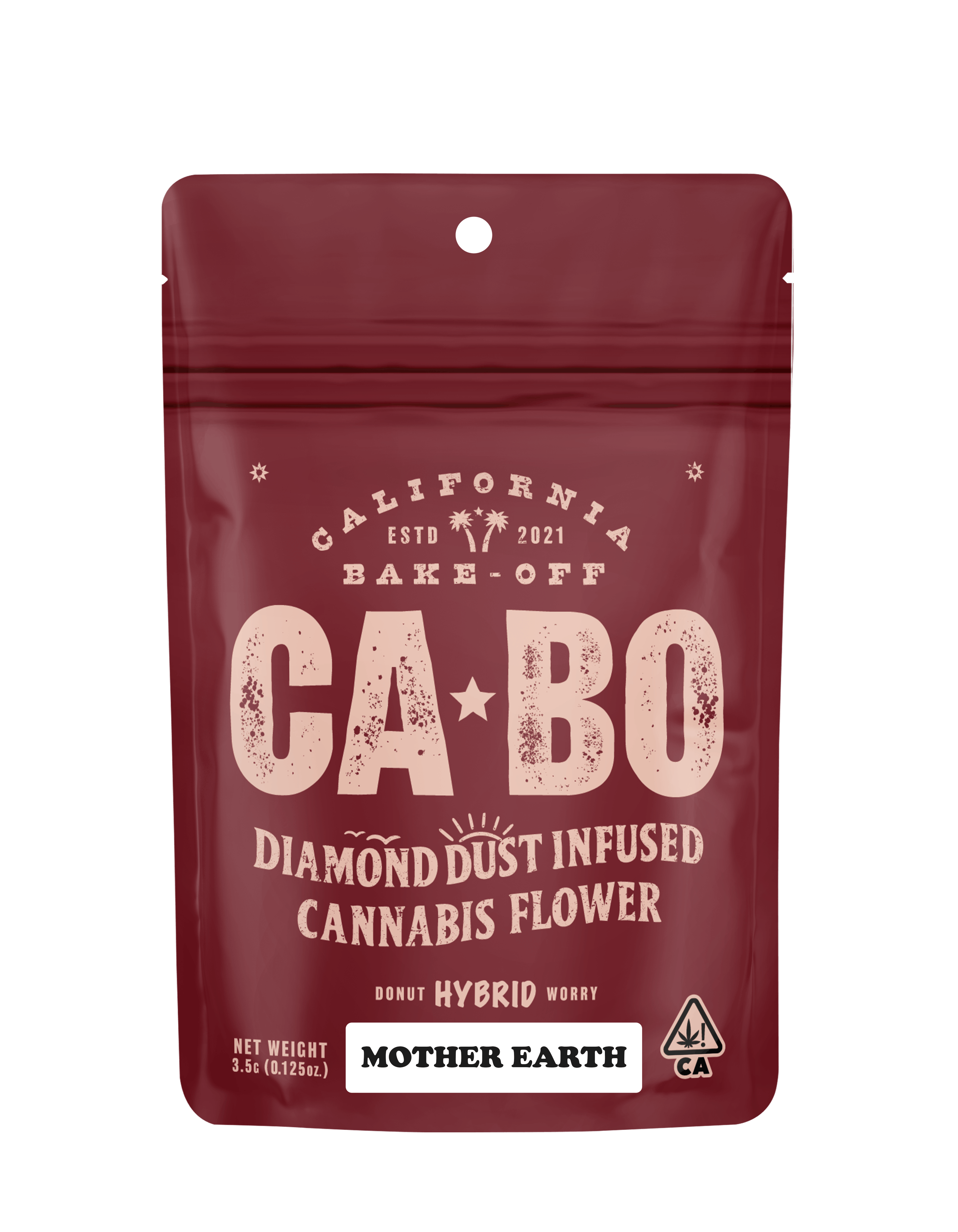 CABO - CABO Diamond Dust Infused 3.5g Flower - Mother Earth - Hybrid - 1